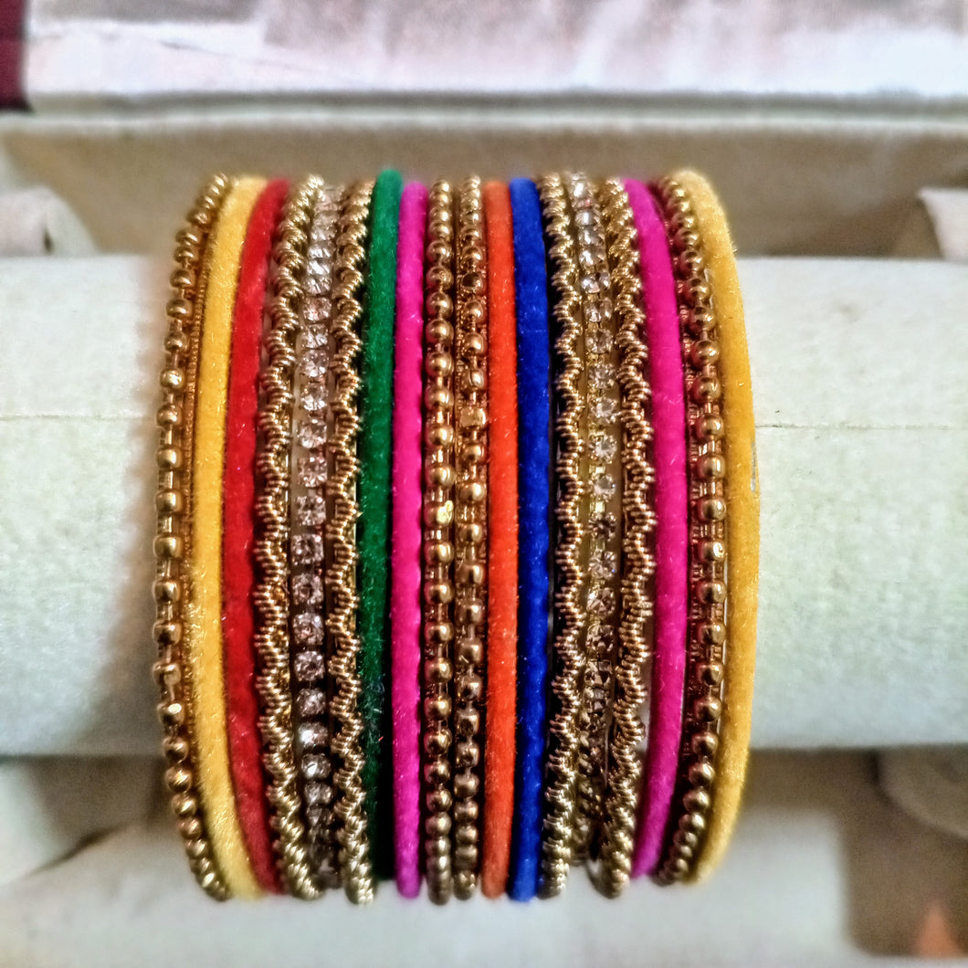 Artificial Bangles.Artificial Indian Bangles With Thread Choorii.Artificial Jewelery