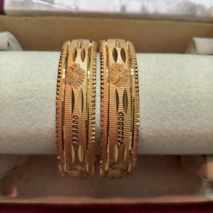 Artificial Bangles.Artificial Jewelery.Indian Metal Golden Atificial Bangles Set